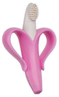 the Original Teether-Toothbrush, Infant to Toddler, Made in USA, Butter-Soft Bristles for Gums and Teeth, Bendable Food Grade Silicone, Family-Owned Buisness since 2009, 11 Million+ Sold