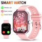 2025 New Smart Watch Bluetooth Call Message Reminder Man Woman Gift Full Touch Screen Sports Fitness Smart Watch