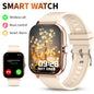2025 New Smart Watch Bluetooth Call Message Reminder Man Woman Gift Full Touch Screen Sports Fitness Smart Watch